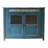 Armoire pièce indienne 2 portes vitrées