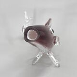 1970s Large Bohemian Glass Fish