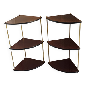 Paire d’étagères