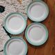 Lot de 4 assiettes plates Céranord St Amand