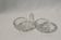 Vintage clear glass salt shaker