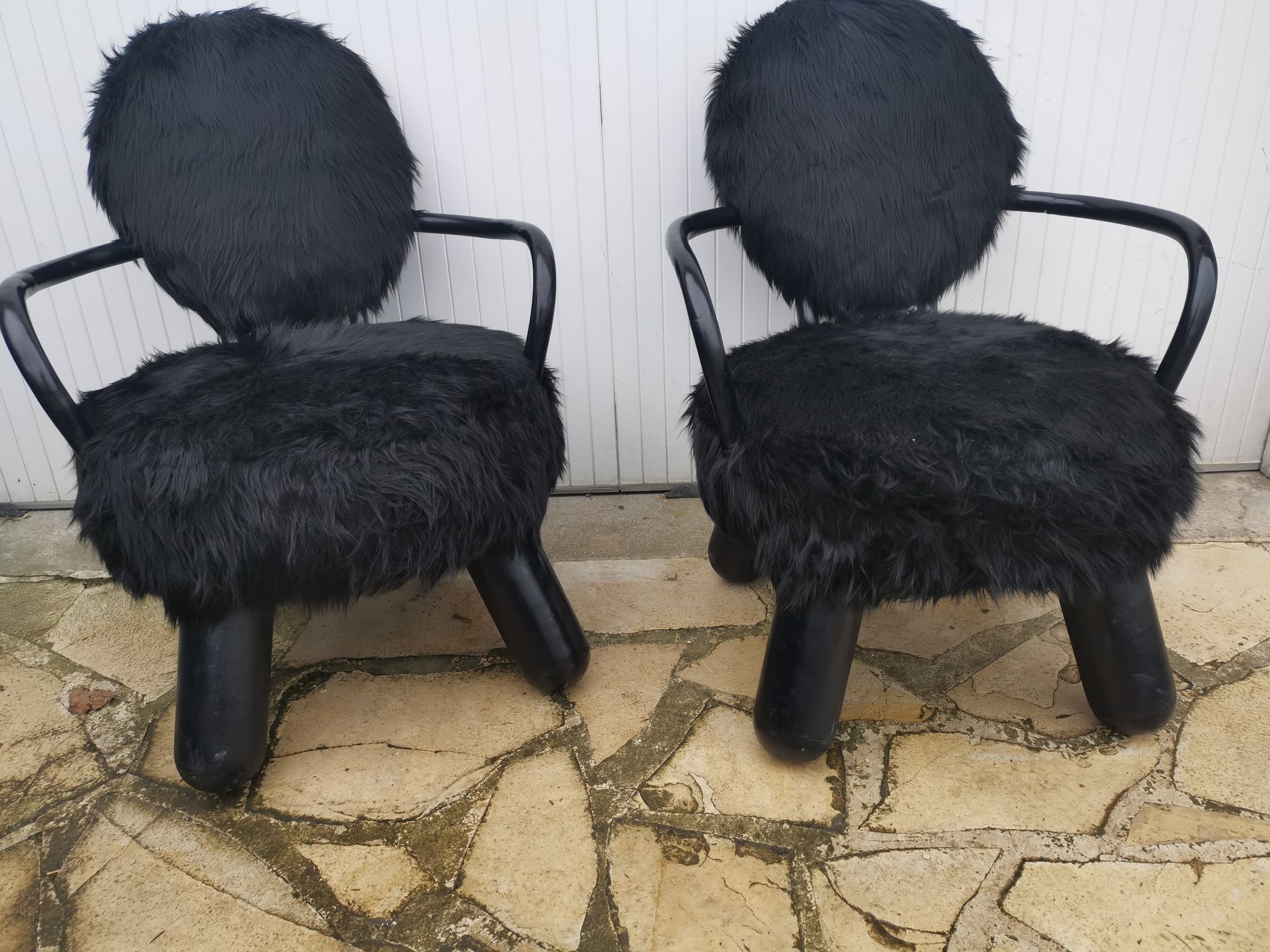 Paire de fauteuils Olivier Schrijver