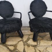Paire de fauteuils Olivier Schrijver