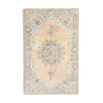 7x11 classic turkish vintage rug, vintage carpet rug 331x205cm