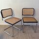 Paire de chaises Marcel Breuer Cesca B32