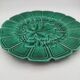 10 ceramic plates with vine decor