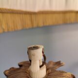 Brass and bronze floor lamp three arms