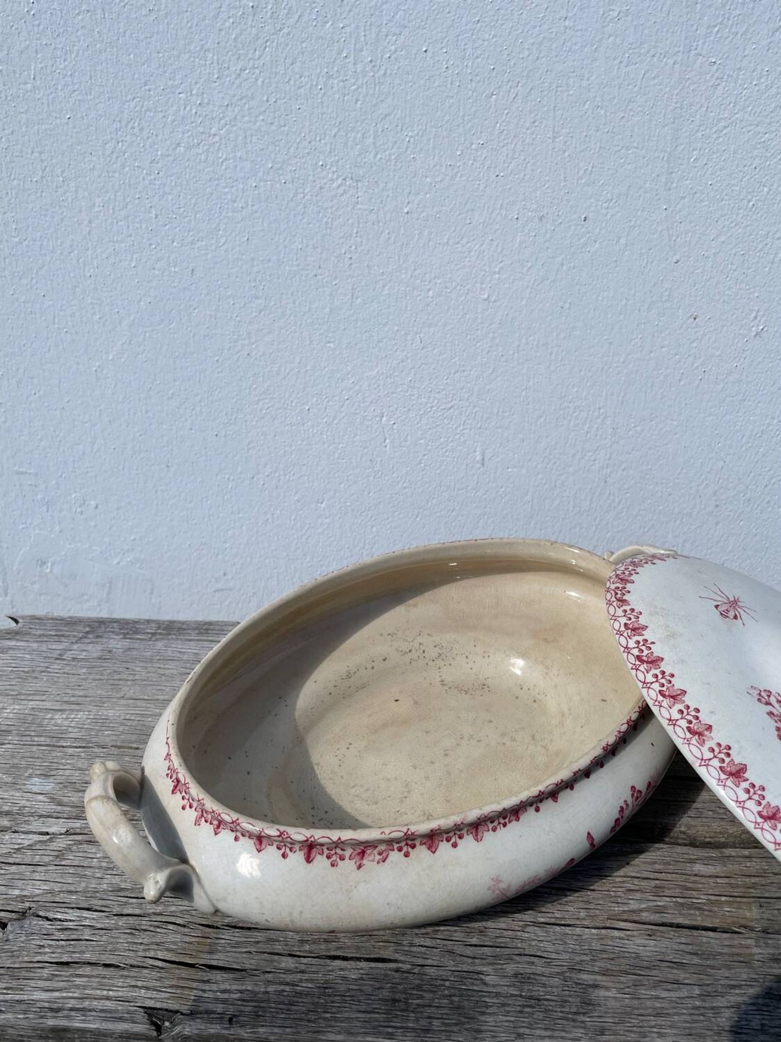 Onnaing iron clay soup tureen, Moisson model