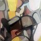 Abstraction Painting Carlo MARANGIO (born in 1936)