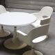 Dining Room Table and Chairs at Kurz's Tulipe Space Age, 1970s