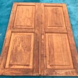Double closet door