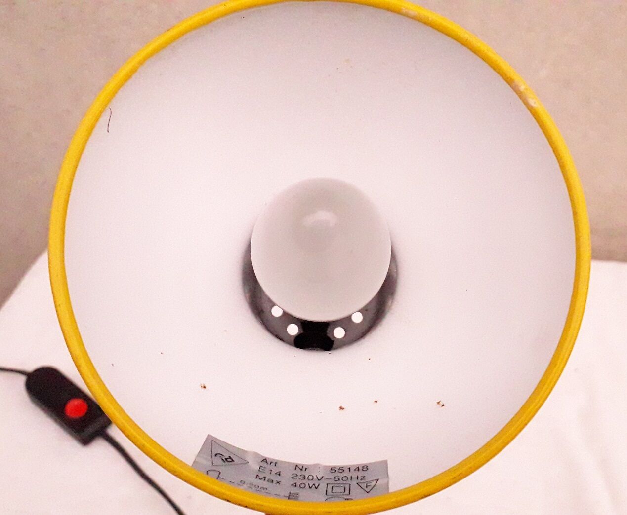 Lampe de bureau tricolore