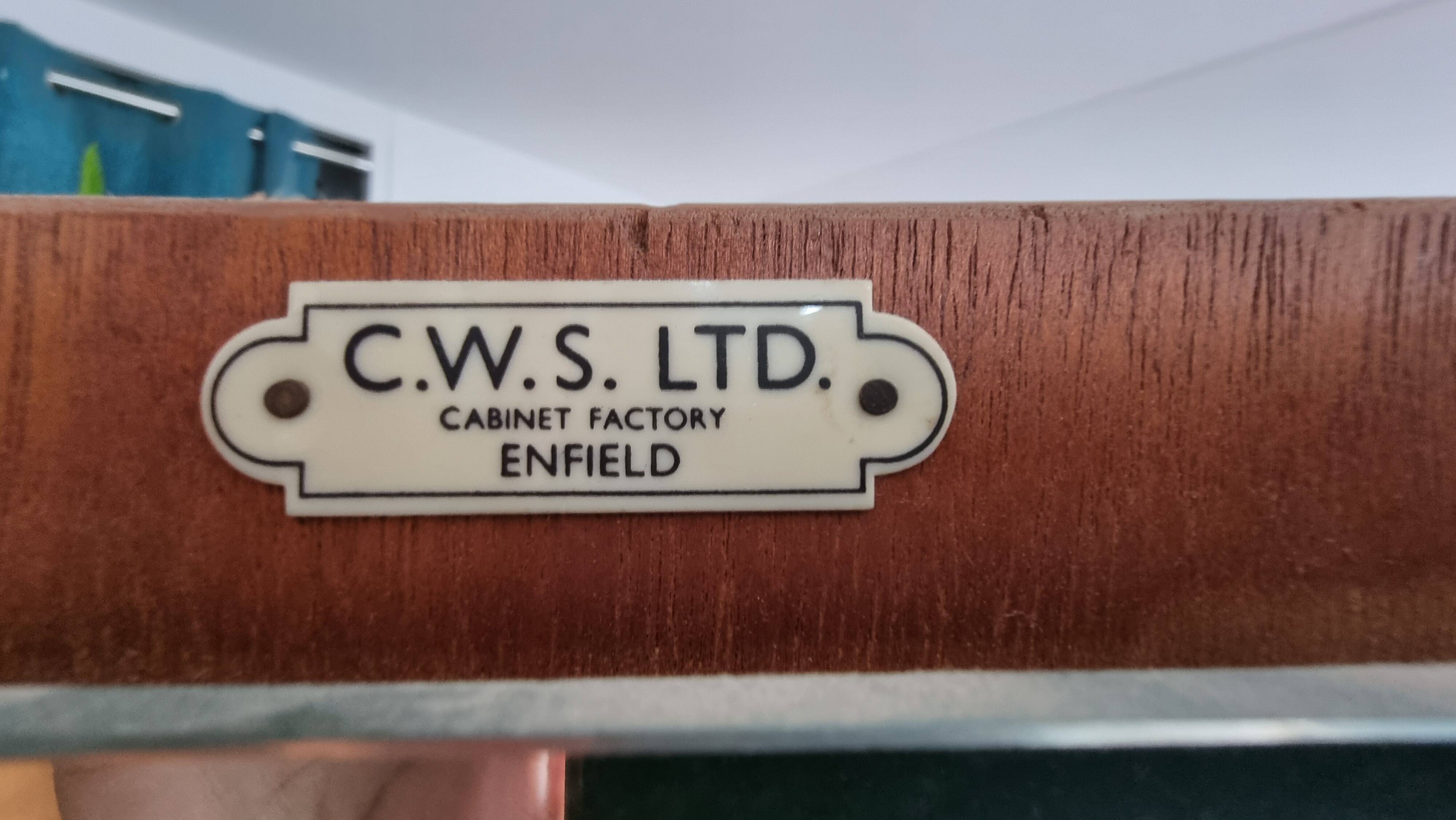 Two-door oak cupboard by Cws Cabinet Factory Enfield