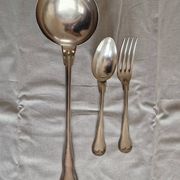 Christofle flatware set – 13 pieces – Violin and String pattern