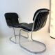Set of 4 chairs by Willy Rizzo, 1970s