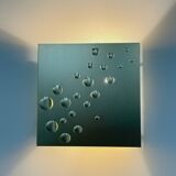 Gold ‘star rain’ wall lamp by e.j. jelles for raak in 1960s