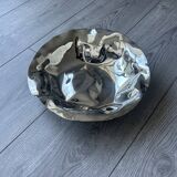 Stainless steel fruit basket / salad bowl - Alessi (Sarrià basket)