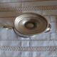 Vintage silver-plated metal sauce boat