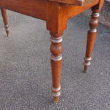 Table with turned legs