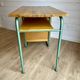 Vintage Stella 1950 school desk and swivel chair set