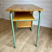 Vintage Stella 1950 school desk and swivel chair set