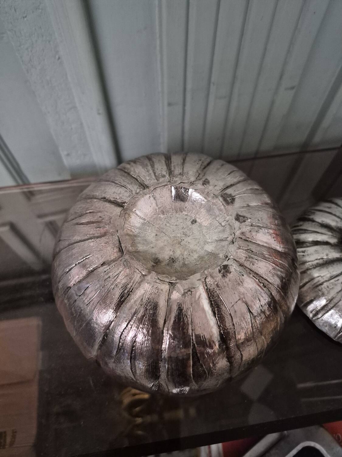 Vintage pumpkin ice bucket Mauro Manetti