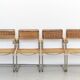 Marcel Breuer Armlehnstuhl D40 pour Tecta I, lot de quatre