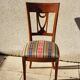 Vintage wooden office chair from the 1970s.
