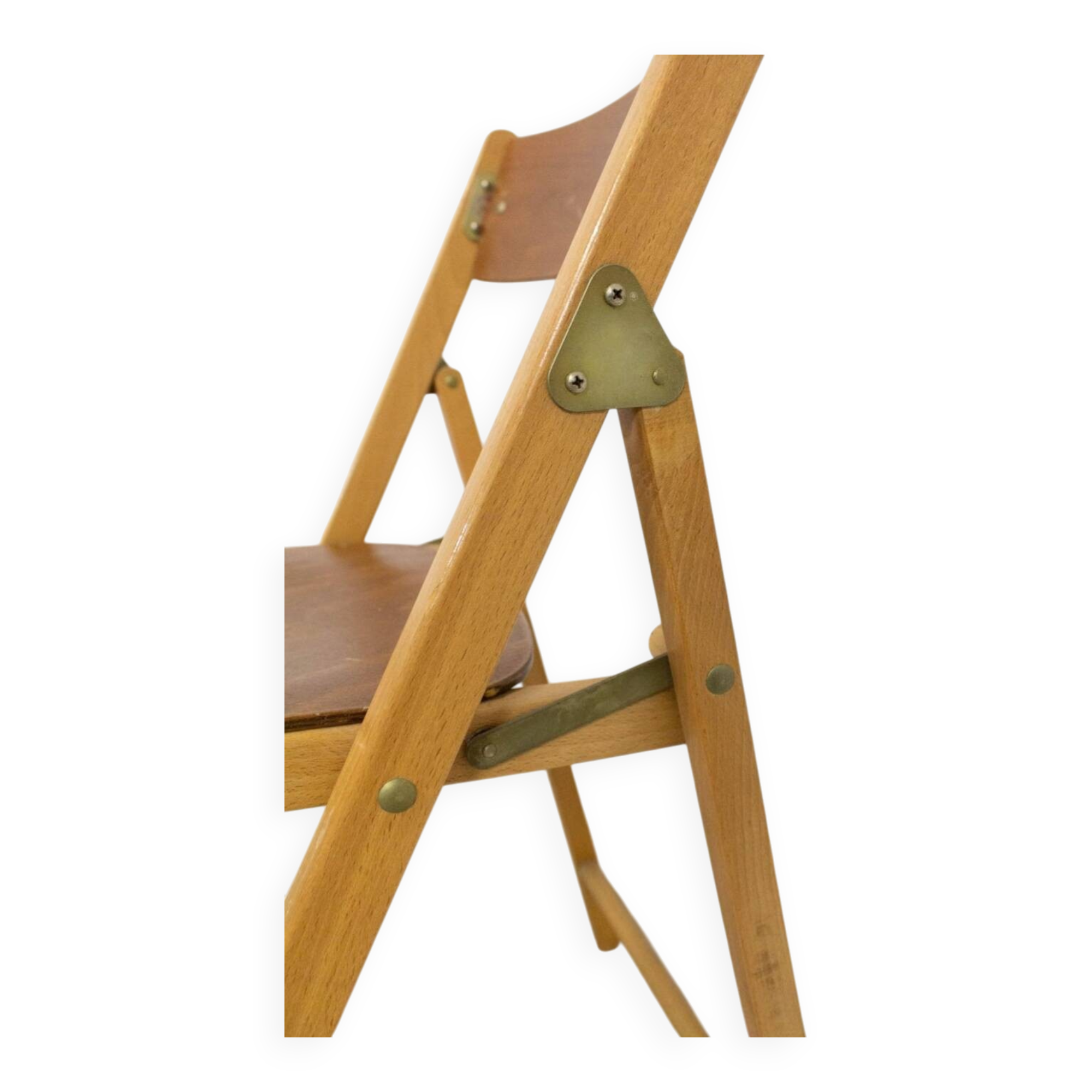 Chaise pliante annees 50