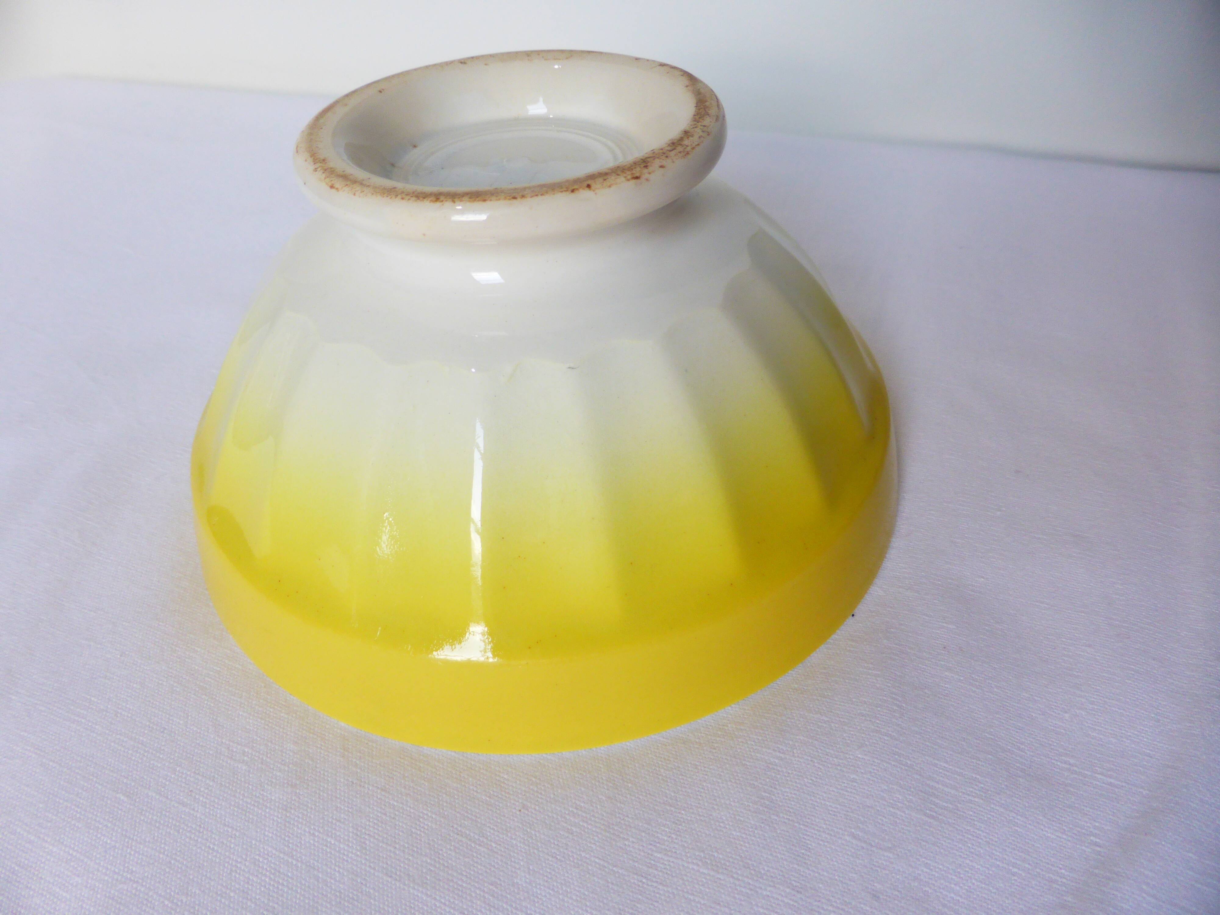Vintage bowl on pedestal