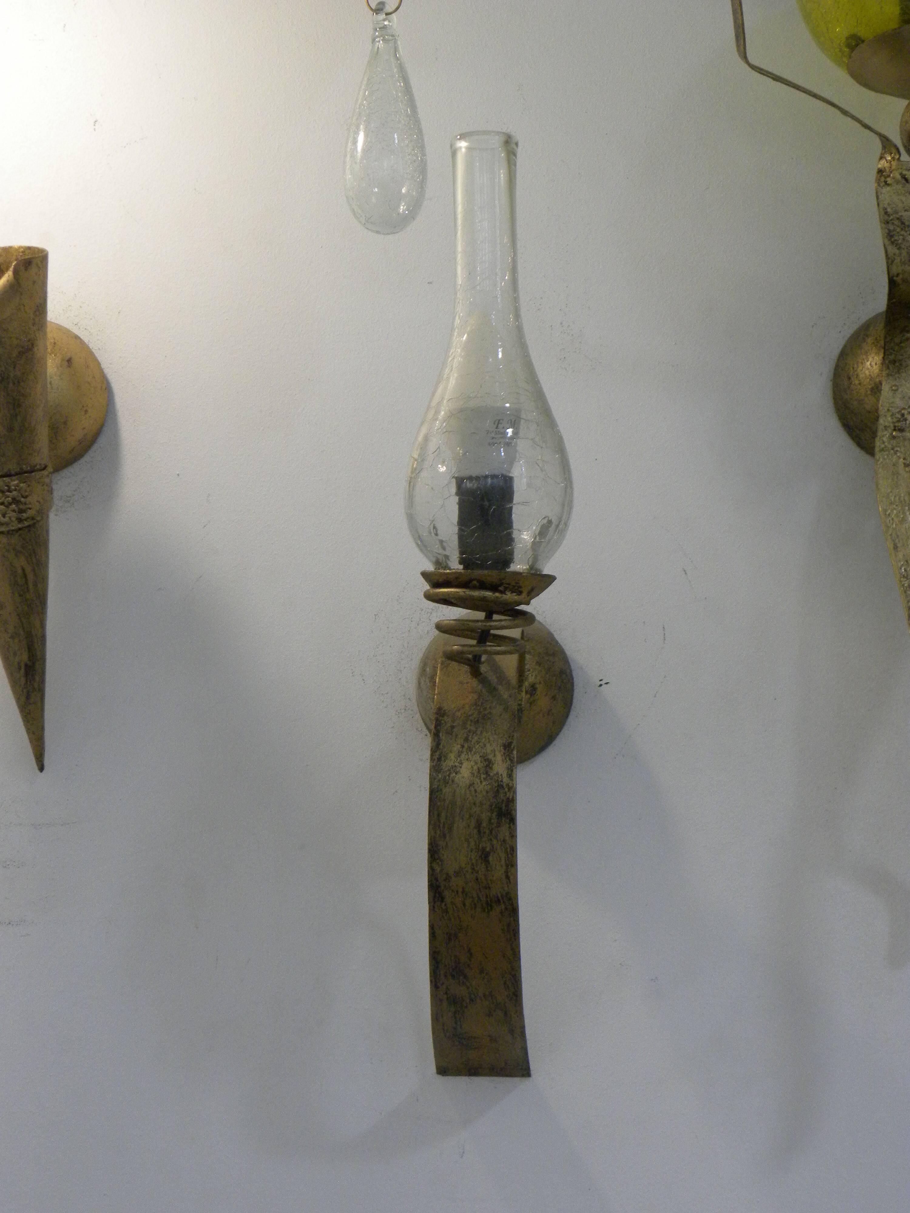 Wall lamp oil lamp fireplace lighting medieval style