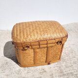 Malette coffre en bambou d'Indonésie