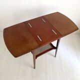 Extendable mahogany side table from the 1930s