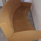 Midcentury italian large curved sofa, 1950s
