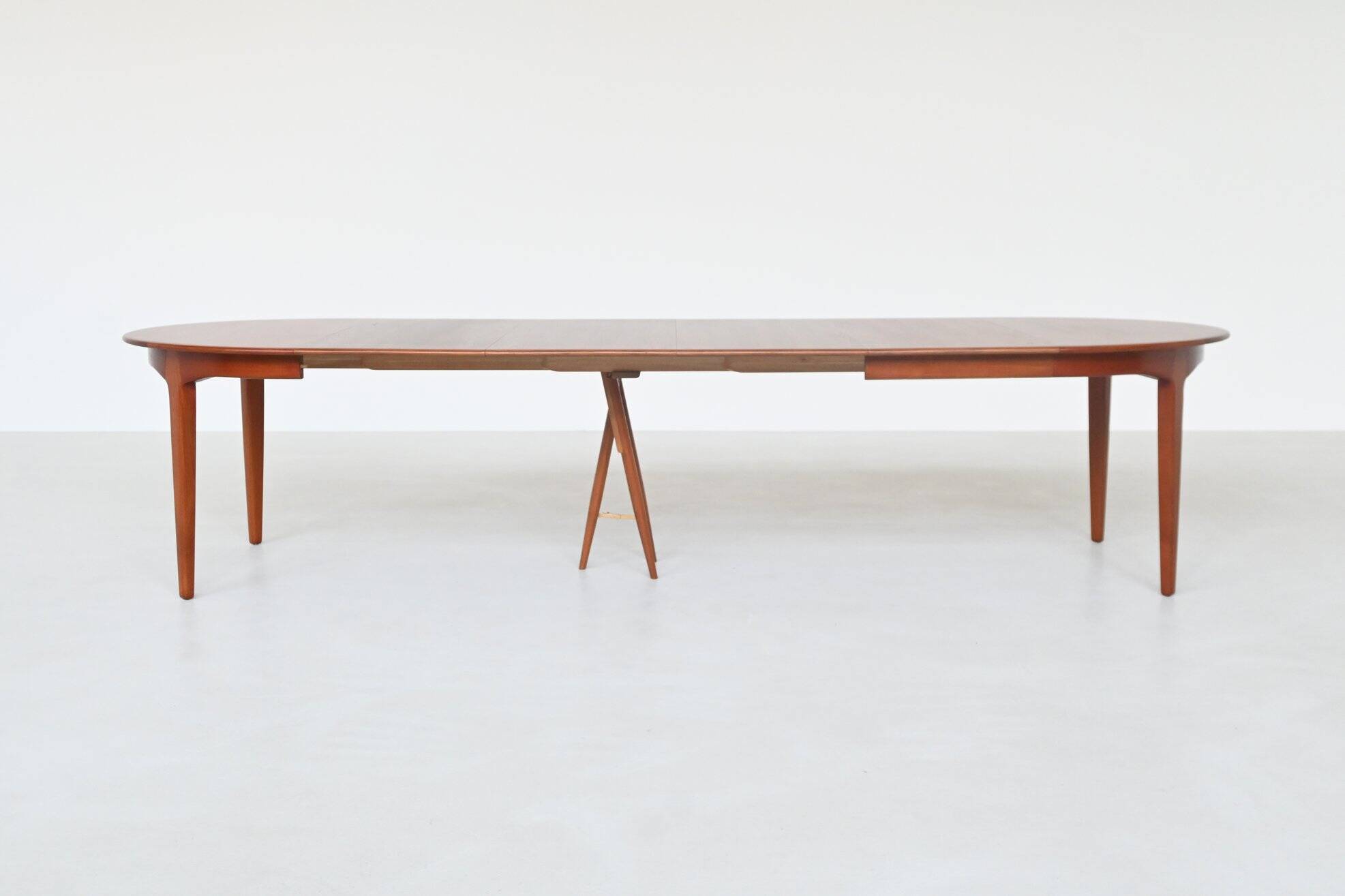 Henning Kjaernulf model 62 dining table teak Soro Stolefabrik Denmark 1958