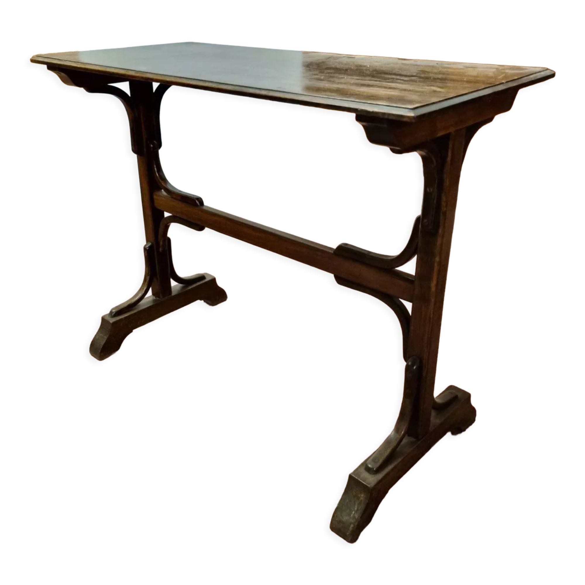 Wooden bistro table
