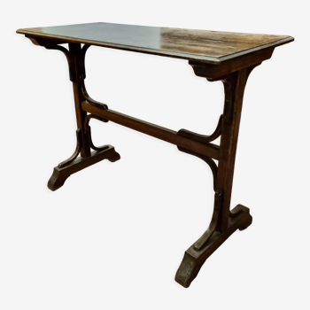 Wooden bistro table