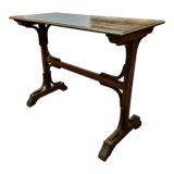 Wooden bistro table