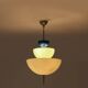 Rare 1980s Memphis style Murano glass chandelier / pendant lamp - Tre