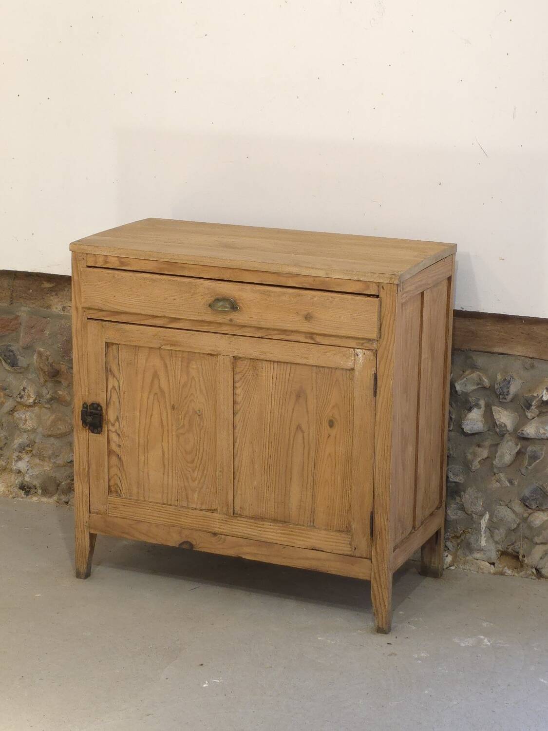 Jam cabinet, Parisian buffet in raw wood