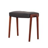 Teak footstool, Danish design, 1970s, production: Denmark