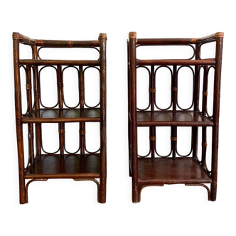 Rattan bedside table payroll