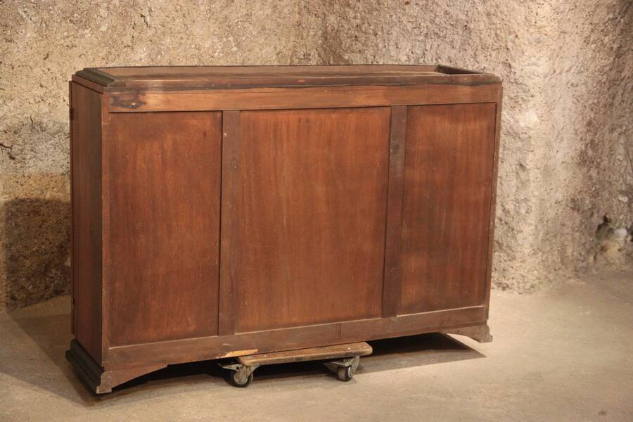 1930s art deco style walnut sideboard