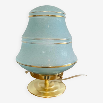 Old globe table lamp