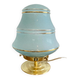 Old globe table lamp