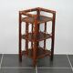 Vintage rattan shelf