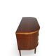 Large half-moon shaped chest of drawers/hall console, 1930s/1940s.