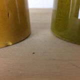 Pair of vases or pitcher Gladys by Claude Paci, Vallauris