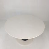 Round marble dining table, 1980's