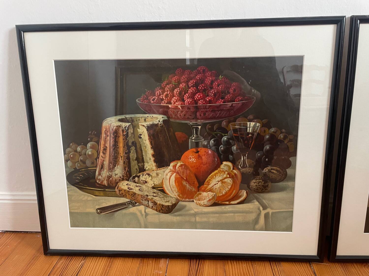 Lot de 2 nature morte